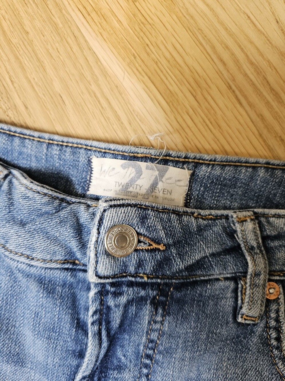 Free People Vintage Indigo Carmen Flare Denim Jeans - Picture 5 of 8